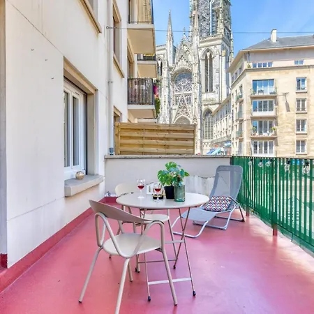 דירה Victoria Magnifique Vue Cathedrale רואן