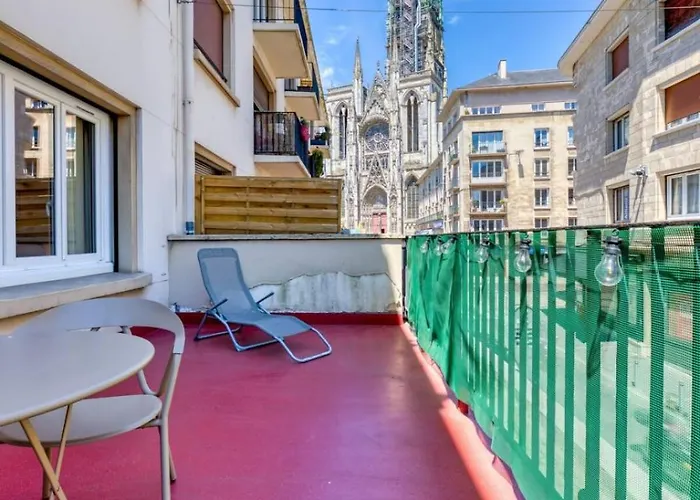 Victoria Magnifique Vue Cathedrale Lejlighed Rouen